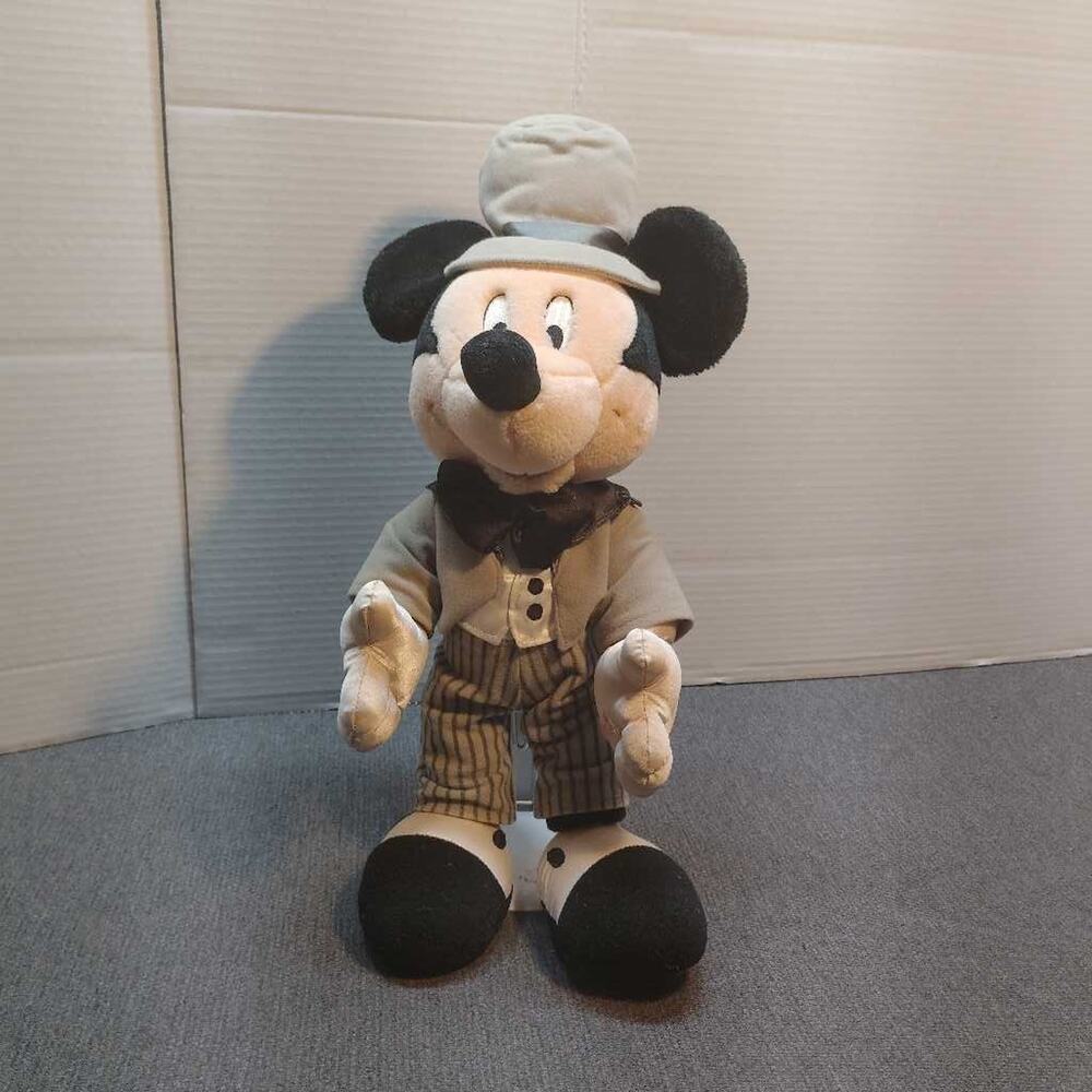 Disney Store Wedding Mickey Mouse Plush 13" Formal Suit Missing Ring Pillow